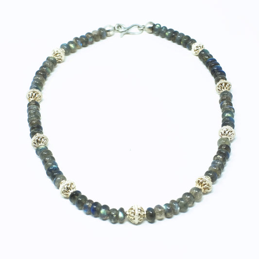 Labradorit-Collier
