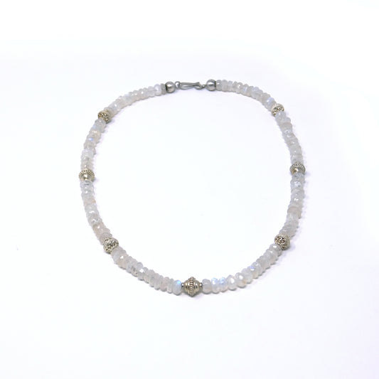 Collier Mondstein – 925 Silber