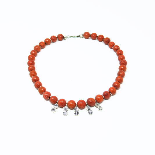 Collier Schaumkoralle – 925 Silber