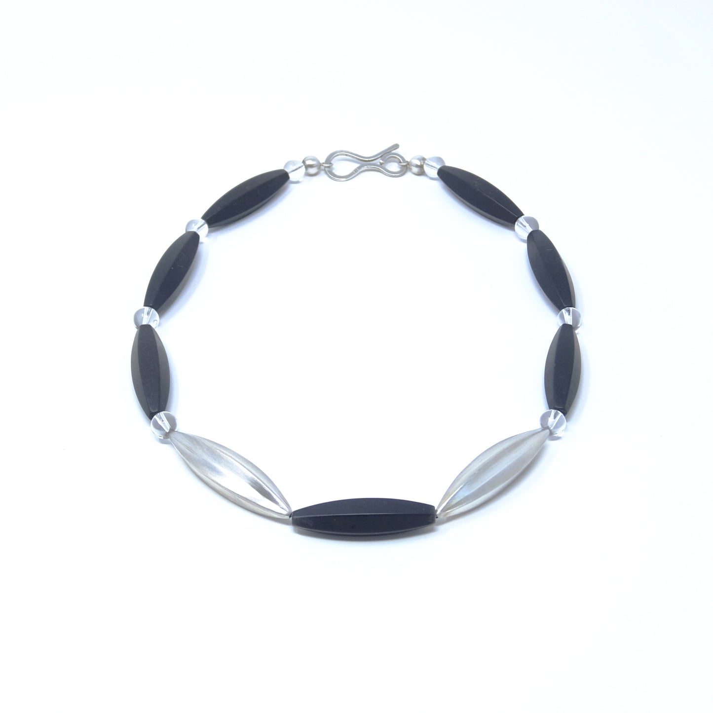 Onyx – 925 Silber – Kette