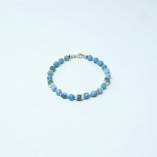Armband Larimar - 925 Silber